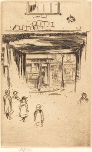 Drury Lane af James Abbott McNeill Whistler
