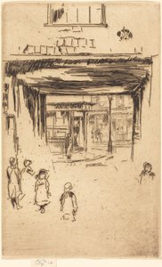 Drury Lane af James McNeill Whistler