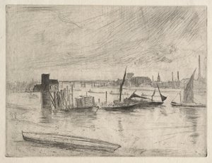 Tidlig morgen i Battersea af James McNeill Whistler