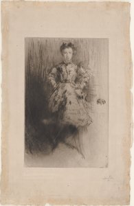 Elinor Leyland af James Abbott McNeill Whistler