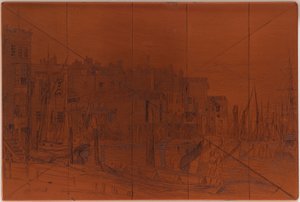 Ætseplade: Thames Police af James Abbott McNeill Whistler