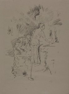 Far og søn af James Abbott McNeill Whistler