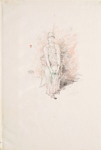 Figurstudie i farver af James McNeill Whistler