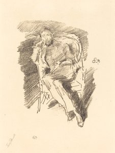 Firelight: Joseph Pennell, nr. 2 af James Abbott McNeill Whistler