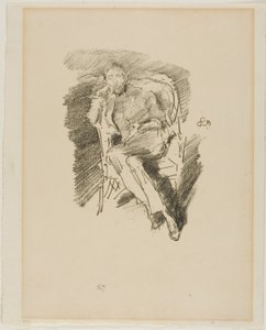 Firelight: Joseph Pennell, nr. 2 af James Abbott McNeill Whistler