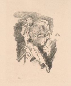 Firelight: Joseph Pennell, nr. 2 af James McNeill Whistler