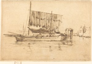 Fiskebåd af James Abbott McNeill Whistler