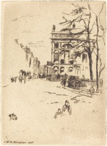 Fitzroy Square af James Abbott McNeill Whistler
