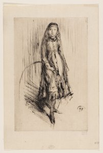 Florence Leyland af James Abbott McNeill Whistler