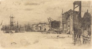 Frihandelshavn af James Abbott McNeill Whistler