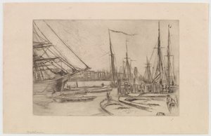 Fra Billingsgate af James Abbott McNeill Whistler