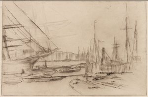 Fra Billingsgate af James Abbott McNeill Whistler