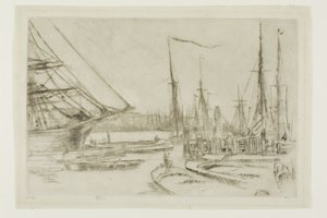 Fra Billingsgate af James Abbott McNeill Whistler