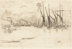 Fra Pickle-Herring-trappen af James McNeill Whistler