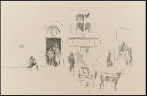 Glaiety scenedør af James Abbott McNeill Whistler