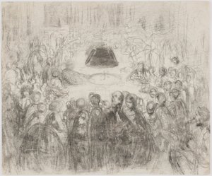 Spillesalon i Baden-Baden af James Abbott McNeill Whistler