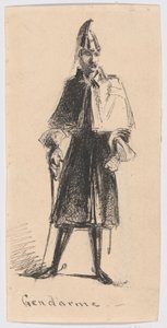 Politibetjent af James Abbott McNeill Whistler
