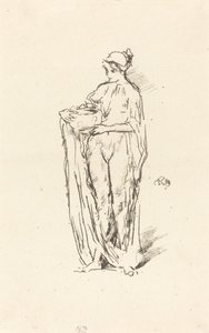 Pige med skål af James Abbott McNeill Whistler