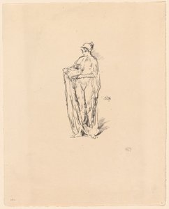 Pige med skål af James Abbott McNeill Whistler