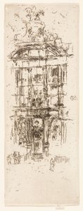 Guldhuset, Bruxelles af James Abbott McNeill Whistler