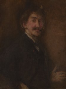 Guld og brun: Selvportræt af James McNeill Whistler