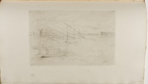 Greenhithe af James Abbott McNeill Whistler