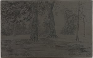 Greenwich Park af James Abbott McNeill Whistler
