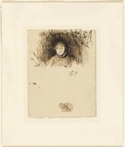 En piges hoved af James McNeill Whistler