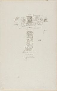 Hôtel Colbert, vinduer af James McNeill Whistler