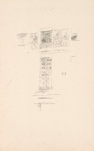 Hôtel Colbert, Vinduer af James McNeill Whistler