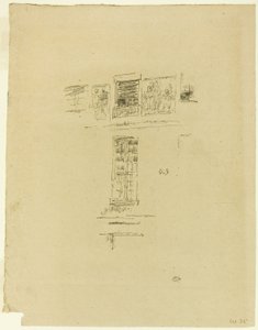 Hôtel Colbert, vinduer af James Abbott McNeill Whistler
