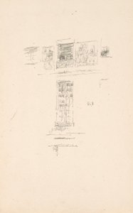 Hôtel Colbert, Vinduer af James McNeill Whistler