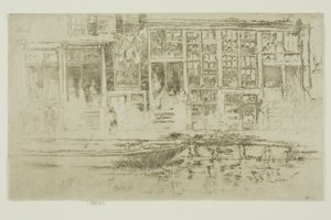 Det jødiske kvarter, Amsterdam af James McNeill Whistler