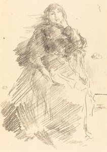 Den dejlige dovne dame af James Abbott McNeill Whistler