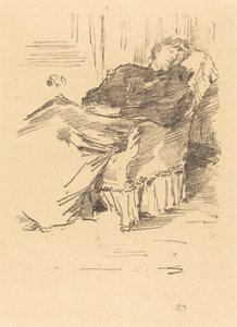 Den smukke sovende dame af James Abbott McNeill Whistler