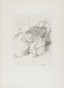 Den smukke sovende dame af James Abbott McNeill Whistler