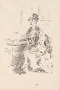 Den smukke New Yorker af James Abbott McNeill Whistler