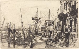Limehouse af James Abbott McNeill Whistler