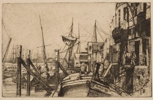 Limehouse af James McNeill Whistler