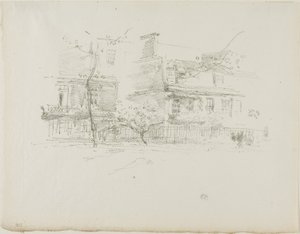 Lindsey Row, Chelsea af James Abbott McNeill Whistler