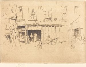 Lille Hof af James Abbott McNeill Whistler