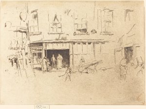 Lille Hof af James Abbott McNeill Whistler