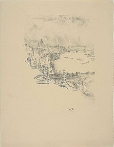 Lille London af James Abbott McNeill Whistler