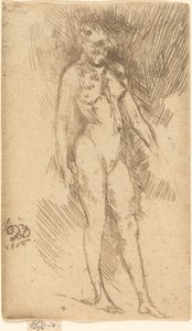 Lille nøgen figur af James Abbott McNeill Whistler