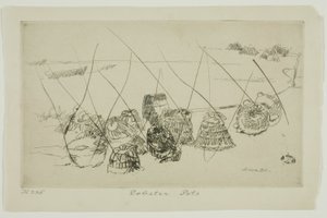 Hummerpotter - Selsea Bill af James Abbott McNeill Whistler