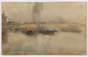 London Bridge af James Abbott McNeill Whistler