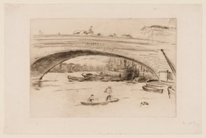 London Bridge af James Abbott McNeill Whistler