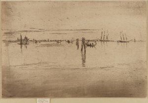 Lang lagune af James Abbott McNeill Whistler