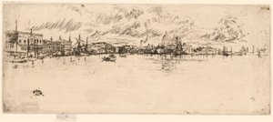 Lange Venedig af James Abbott McNeill Whistler