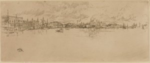 Lange Venedig af James Abbott McNeill Whistler